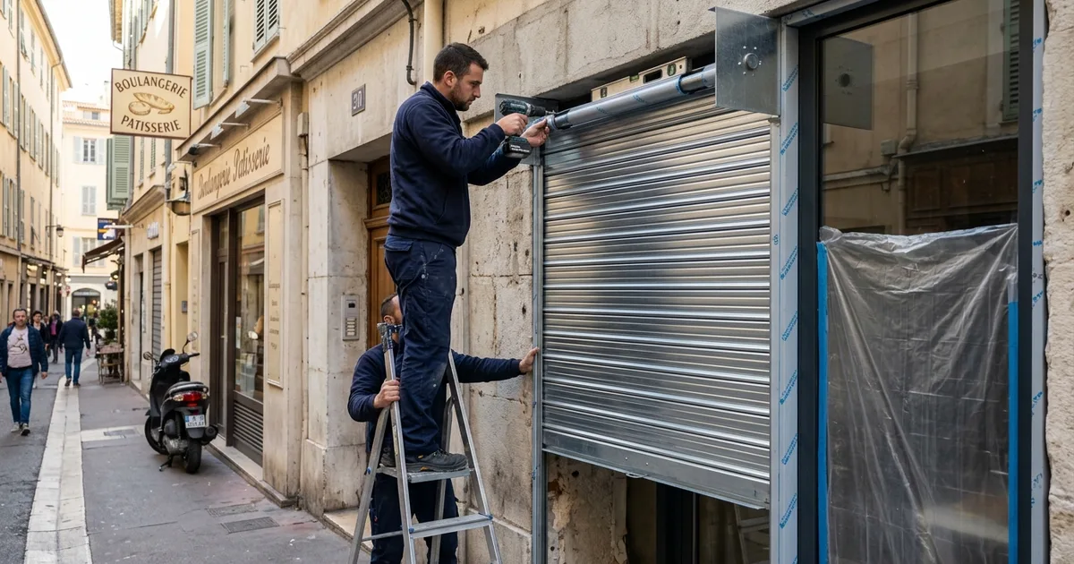 Rideau Métallique Acoustique Nice 2026 : Dossier Commerce