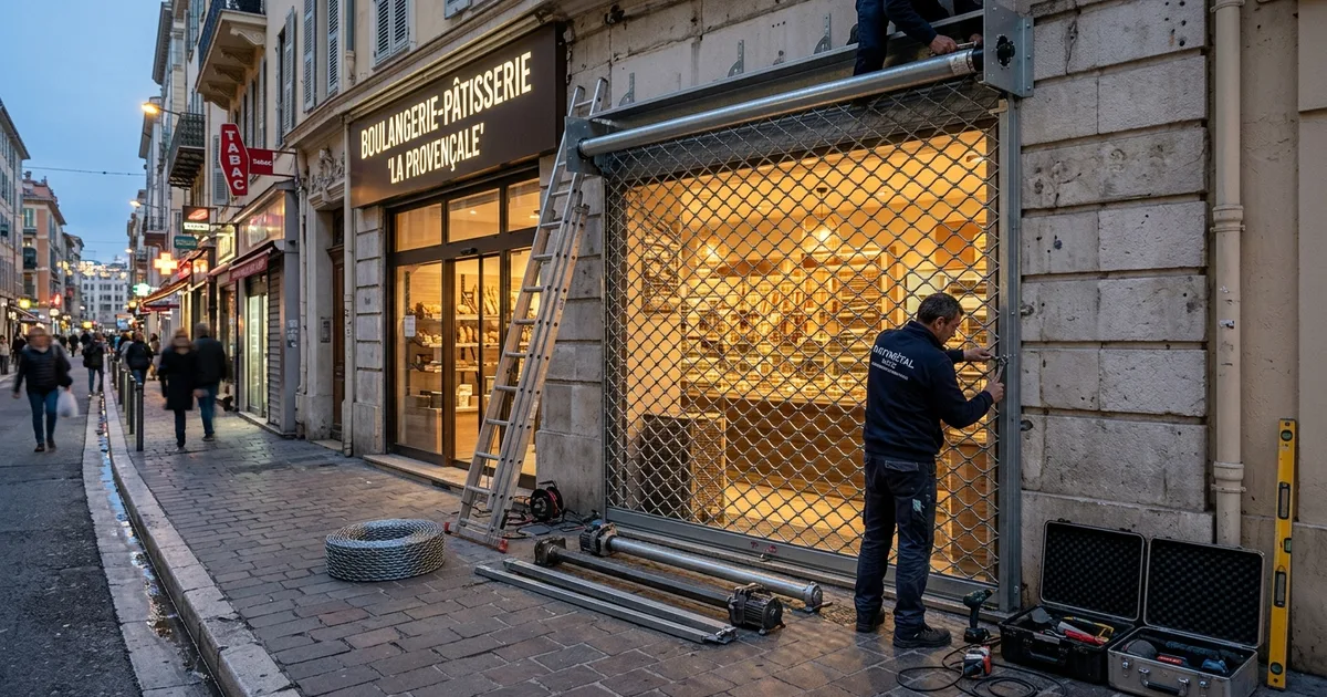 Rideau Métallique Galvanisé Nice 2026 : Dossier Décision