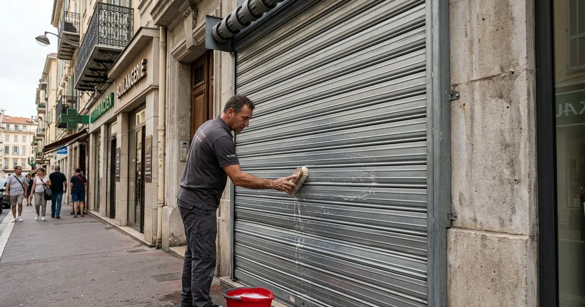 Rideau Métallique Rouillé Nice 2026 : Dérouillage Terrain