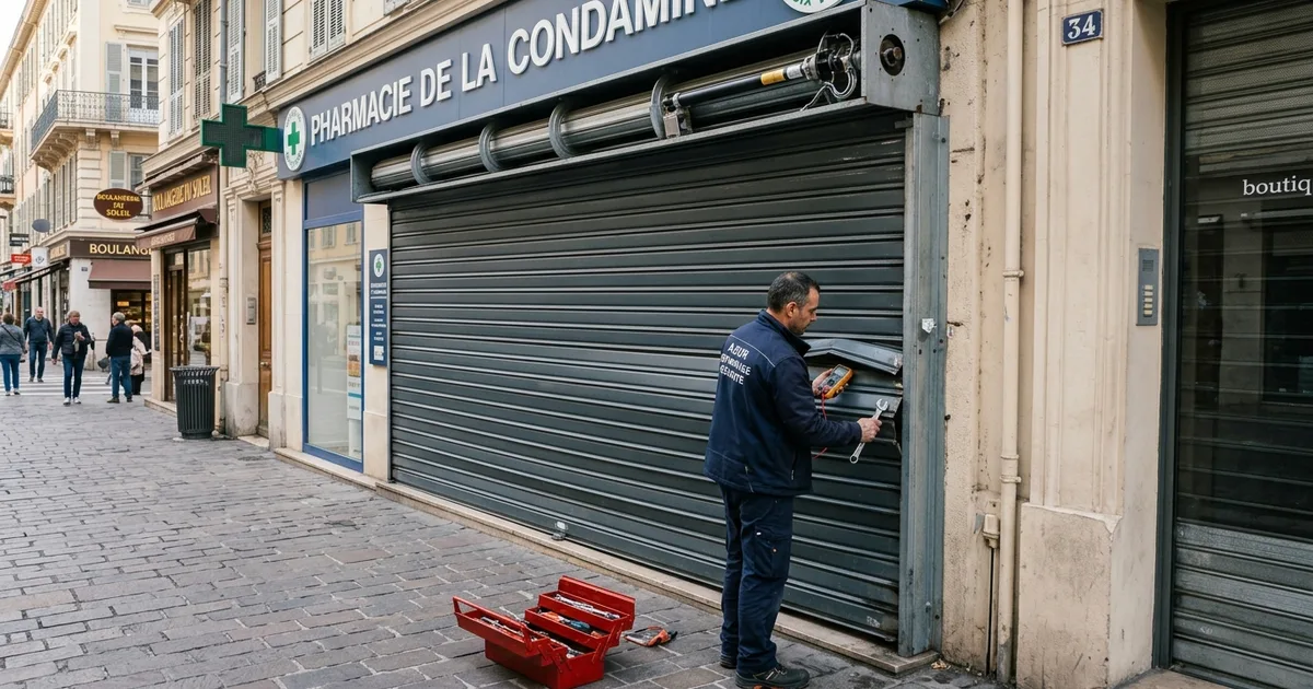 Rideaux Métalliques Nice : Bilan Sécurité Commerces Mai 2026