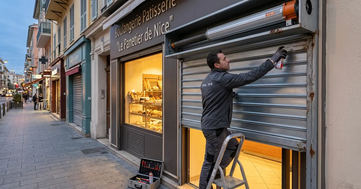 Rouille Rideau Métallique à Nice : Diagnostic et Traitement 2026