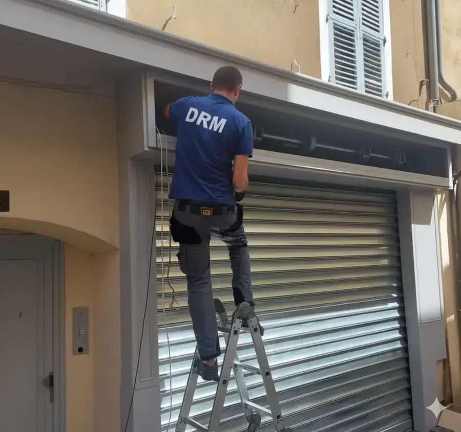 Réparation fermeture métallique - Service rideau métallique à Nice - DRM Nice