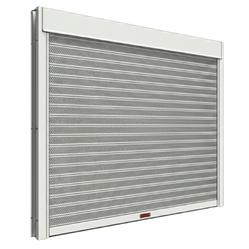 Rideau métallique lames micro-perforées - Installation rideau métallique à Nice - DRM Nice